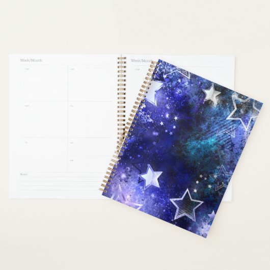 Weltraum-Hintergrund mit Sternen Planer (Anzeige)