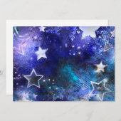 Weltraum-Hintergrund mit Sternen Programm (Vorne/Hinten)