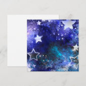 Weltraum-Hintergrund mit Sternen Programm (Vorne/Hinten)