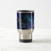 Weltraum-Hintergrund mit Sternen Reisebecher (Mittel)