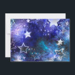 Weltraum-Hintergrund mit Sternen Save The Date<br><div class="desc">Leerzeichen mit Sternen</div>