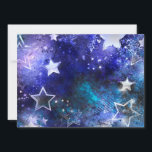 Weltraum-Hintergrund mit Sternen Save The Date<br><div class="desc">Leerzeichen mit Sternen</div>