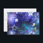 Weltraum-Hintergrund mit Sternen Save The Date<br><div class="desc">Leerzeichen mit Sternen</div>