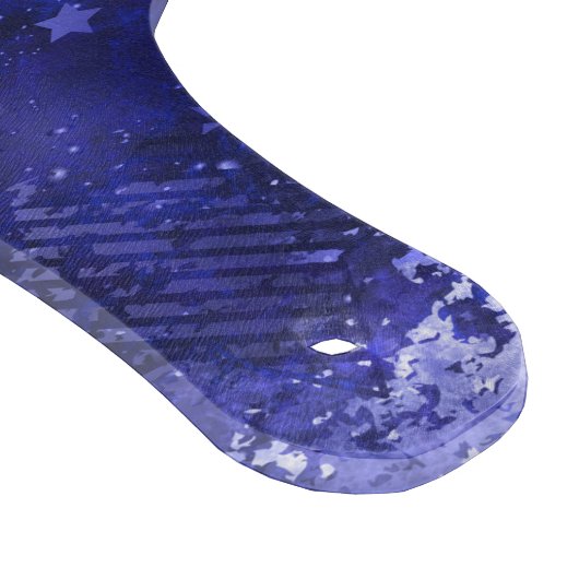 Weltraum-Hintergrund mit Sternen Schneidebrett (Ecke)