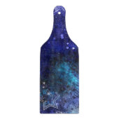Weltraum-Hintergrund mit Sternen Schneidebrett (Vorderseite)