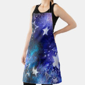 Weltraum-Hintergrund mit Sternen Schürze (InSitu)