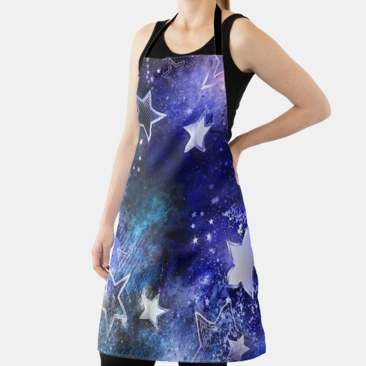 Weltraum-Hintergrund mit Sternen Schürze (InSitu)