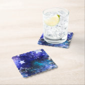 Weltraum-Hintergrund mit Sternen Untersetzer (Vor Ort)