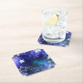 Weltraum-Hintergrund mit Sternen Untersetzer (Vor Ort)