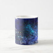 Weltraum-Hintergrund mit Sternen Verwandlungstasse (Mittel)