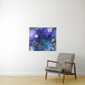 Weltraum-Hintergrund mit Sternen Wandteppich (Beispiel (Horizontal))