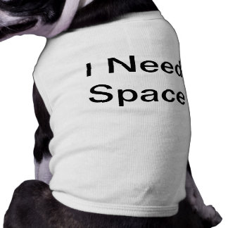 Weltraum-Hundeshirt T-Shirt