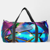 Weltraum Iridescent Globe Duffle Bag (Vorderseite)