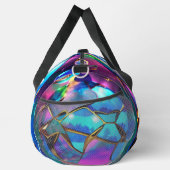 Weltraum Iridescent Globe Duffle Bag (Rechts)