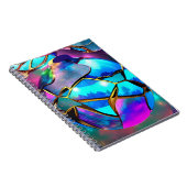 Weltraum Iridescent Globe Notizblock (Rechte Seite)