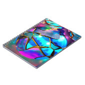 Weltraum Iridescent Globe Notizblock (Linke Seite)