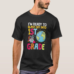 Weltraum ist bereit, in den 1. T-Shirt