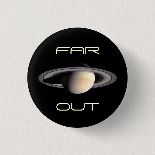 Weltraum ist himmlisch button (Vorderseite)