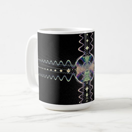 Weltraum Kaffeetasse (Vorderseite Links)