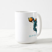 Weltraum Kaffeetasse (VorderseiteRechts)