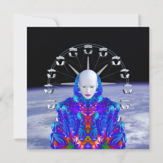 Weltraum Karte (Vorderseite)