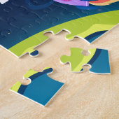 Weltraum-Kinder-Name-Puzzle Puzzle (Seite)