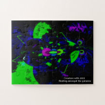 "Weltraum" Kinderpuzzle