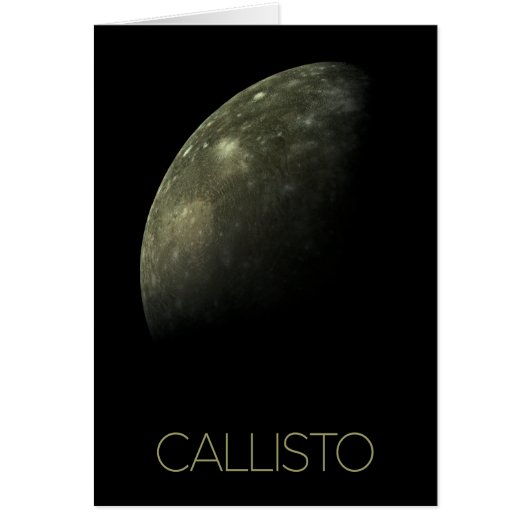 Weltraum, Kosmos, Sonnensystem, Mond Callisto (Vorne)