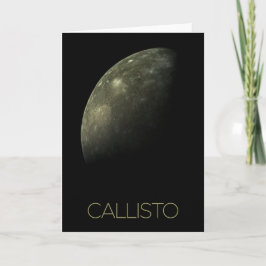 Weltraum, Kosmos, Sonnensystem, Mond Callisto Karte