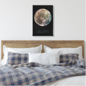 Weltraum, Kosmos, Sonnensystem, Mond Callisto Leinwanddruck (Insitu (Schlafzimmer))