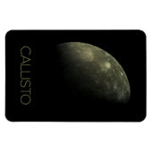 Weltraum, Kosmos, Sonnensystem, Mond Callisto Magnet (Horizontal)