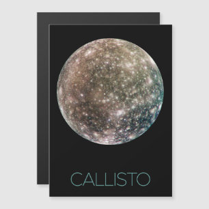 Weltraum, Kosmos, Sonnensystem, Mond Callisto Magneteinladung
