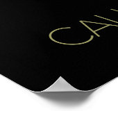 Weltraum, Kosmos, Sonnensystem, Mond Callisto Poster (Ecke)