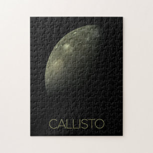 Weltraum, Kosmos, Sonnensystem, Mond Callisto Puzzle
