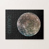 Weltraum, Kosmos, Sonnensystem, Mond Callisto Puzzle (Horizontal)