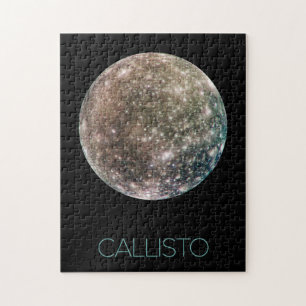 Weltraum, Kosmos, Sonnensystem, Mond Callisto Puzzle
