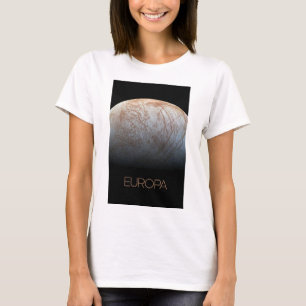Weltraum, Kosmos, Sonnensystem, Mond Europa T-Shirt