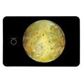 Weltraum, Kosmos, Sonnensystem, Mond-IO Magnet (Horizontal)