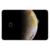 Weltraum, Kosmos, Sonnensystem, Mond-IO Magnet (Horizontal)