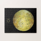 Weltraum, Kosmos, Sonnensystem, Mond-IO Puzzle (Horizontal)