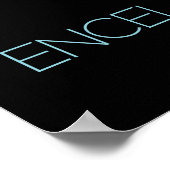 Weltraum, Kosmos, Sonnensystem, Mondkalender Poster (Ecke)