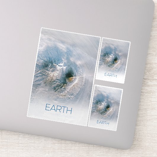 Weltraum, Kosmos, Sonnensystem, Planet Erde Aufkleber (Detail)