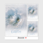 Weltraum, Kosmos, Sonnensystem, Planet Erde Aufkleber (Blatt)