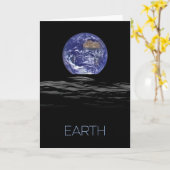 Weltraum, Kosmos, Sonnensystem, Planet Erde Karte (Gelbe Blume)