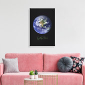 Weltraum, Kosmos, Sonnensystem, Planet Erde Leinwanddruck (Insitu (Wohnzimmer))