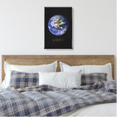 Weltraum, Kosmos, Sonnensystem, Planet Erde Leinwanddruck (Insitu (Schlafzimmer))