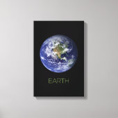 Weltraum, Kosmos, Sonnensystem, Planet Erde Leinwanddruck (Vorderseite)