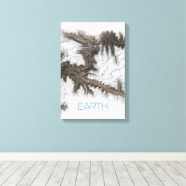 Weltraum, Kosmos, Sonnensystem, Planet Erde Leinwanddruck