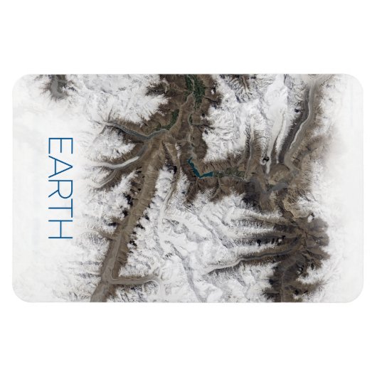 Weltraum, Kosmos, Sonnensystem, Planet Erde Magnet (Horizontal)