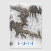 Weltraum, Kosmos, Sonnensystem, Planet Erde Magneteinladung (Vorderseite)